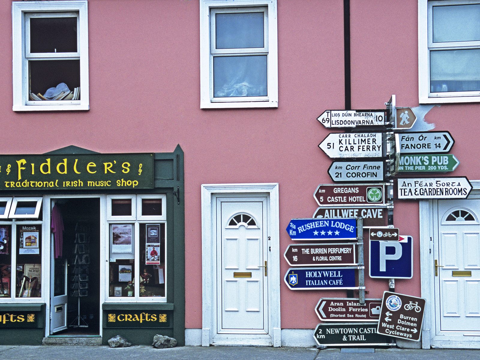 The Village of Ballyvaughan County Clare Ireland